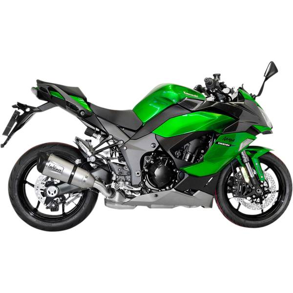 【USA在庫あり】 LEOVINCE Factory S Titanium Limited Edition スリップオンマフラー 20年-23年 Ninja 1000SX シルバー 1811-4030 HD店