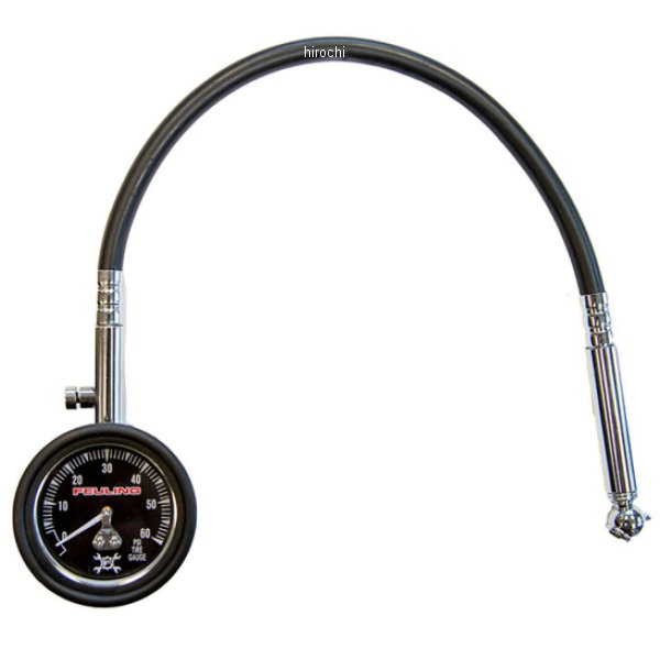 【メーカー在庫あり】 FEULING フューリング タイヤ圧ゲージ 60PSI 9047 HD店