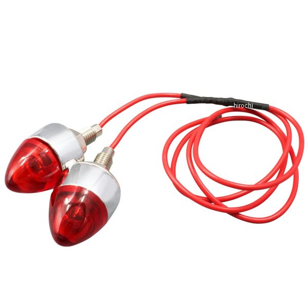 【メーカー在庫あり】 MQQNEYES ムーンアイズ LEDライセンスバレットボルトライト レッド AA108RD HD店