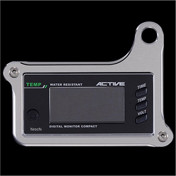 ウッドストック WOODSTOCK メーターステー Aタイプ アクティブ コンパクト スピード/レブ/テンプ シルバー ADC-00A-SL HD店