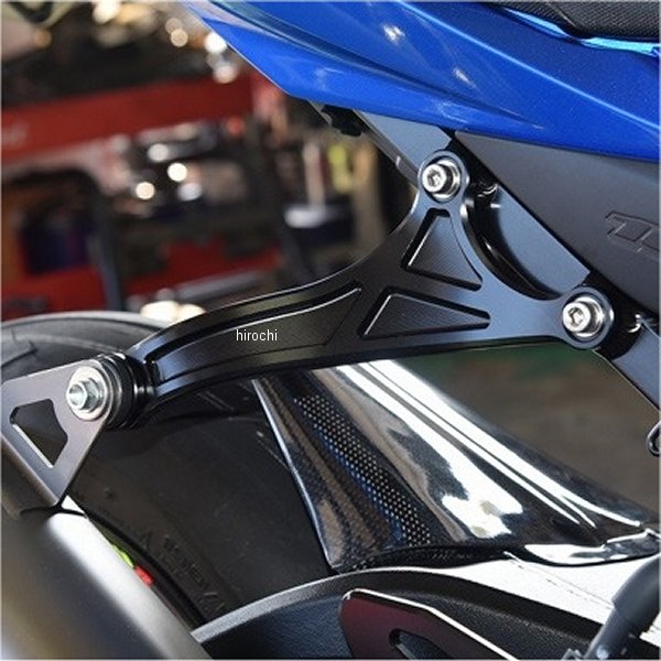 ウッドストック WOODSTOCK マフラーステー 17年 GSX-R1000、GSX-R1000R 黒 MFS-S14-BK HD店