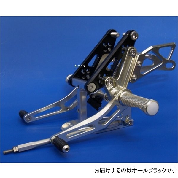 ウッドストック WOODSTOCK バックステップキット ゼファー1100 オールブラック WBS-K05-BB HD店
