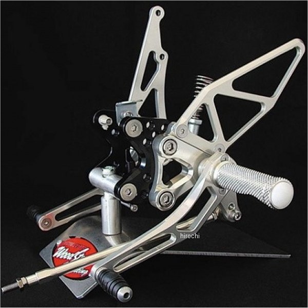 ウッドストック WOODSTOCK バックステップキット 04年以前 GSX-R1000 黒/シャンパンゴールド WBS-S04-0B HD店