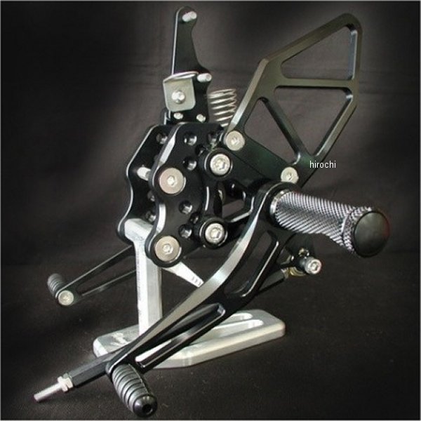 ウッドストック WOODSTOCK バックステップキット 07年-08年 GSX-R1000 オールブラック WBS-S05-BB HD店