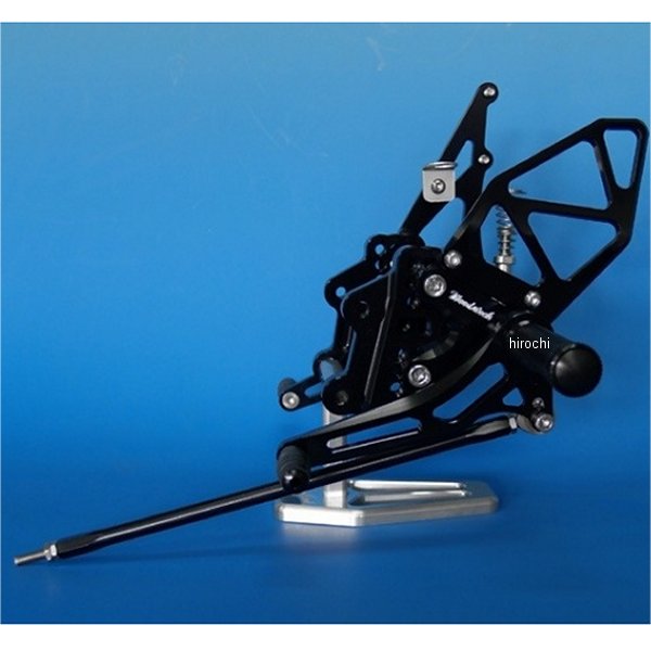 ウッドストック WOODSTOCK バックステップキット 07年-08年 GSX-R1000 黒 WBS-S06-BB HD店