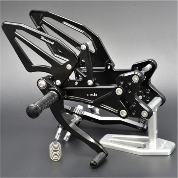 ウッドストック WOODSTOCK バックステップキット 17年以降 GSX-R1000R 黒 WBS-S14R-BB HD店