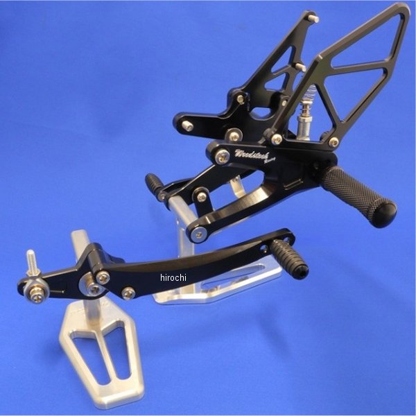 ウッドストック WOODSTOCK バックステップキット 09年-14年 YZF-R1 黒 WBS-Y09-BB HD店