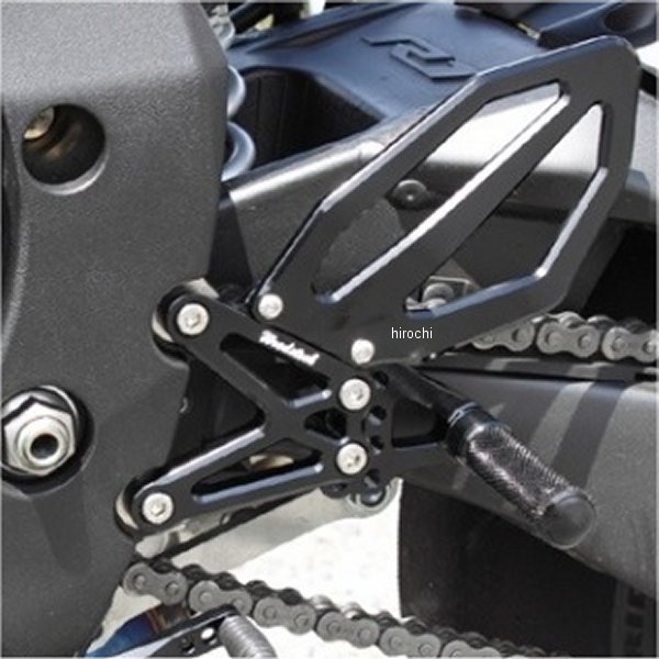 ウッドストック WOODSTOCK バックステップキット 15年以降 YZF-R1 黒 WBS-Y10-BB HD店