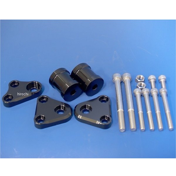 ウッドストック WOODSTOCK エンジンハンガー 3点セット ゼファー750 黒 EHB-K21-BK HD店