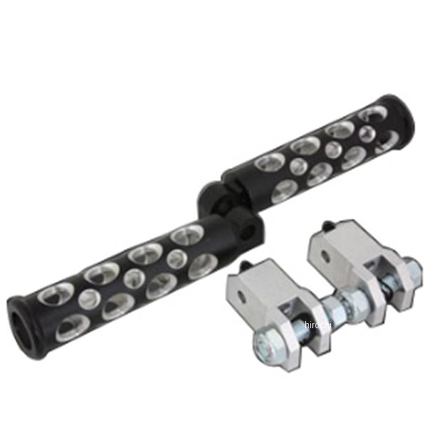 ガレージT＆F コンバットフットペグ リアSET ドラッグスター1100 黒 DS1100FP25 HD店
