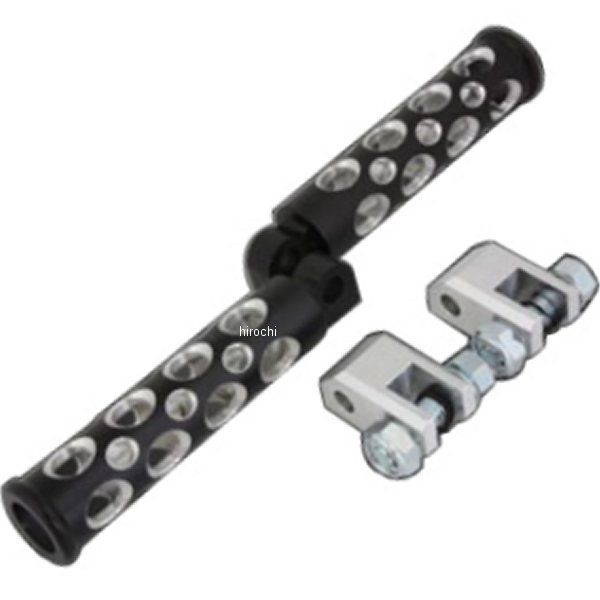 ガレージT＆F コンバットフットペグ フロントSET ドラッグスター400 黒 DS400FP14 HD店