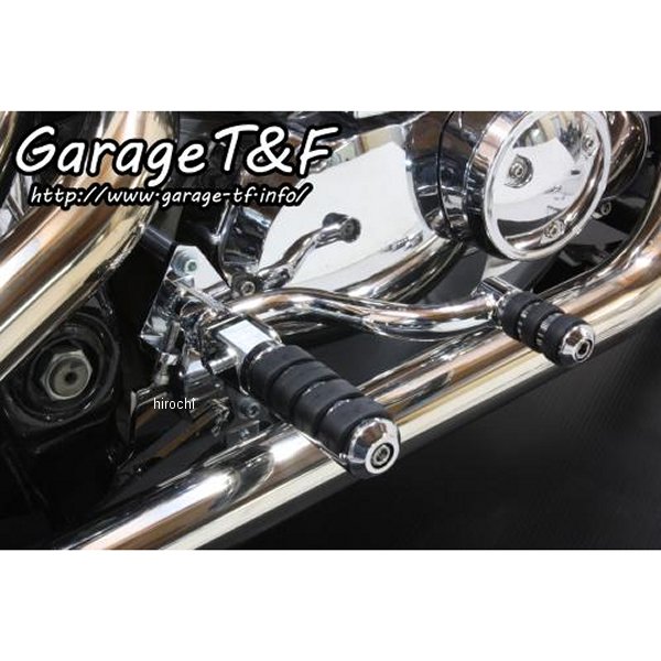 ガレージT＆F ミッドコントロールキット イソ ドラッグスター400 メッキ DS400MC06 HD店