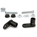 ワンダーリッヒ Wunderlich LEDフォグランプ MICROFLOOTER 3.0ライトセット用 移設ステー R1300GS 黒 W13292-002 ...