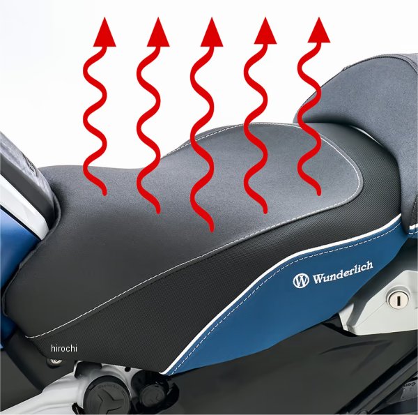 ワンダーリッヒ アクティブコンフォートシート シートヒーター機能付 Trophy エディション フロントEUハイ R1250GS W42726-025 HD店