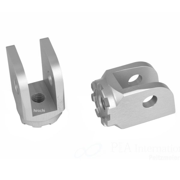 ワンダーリッヒ Wunderlich マウントアダプター タンデムライダー用 DesertX シルバー W70326-001 HD店