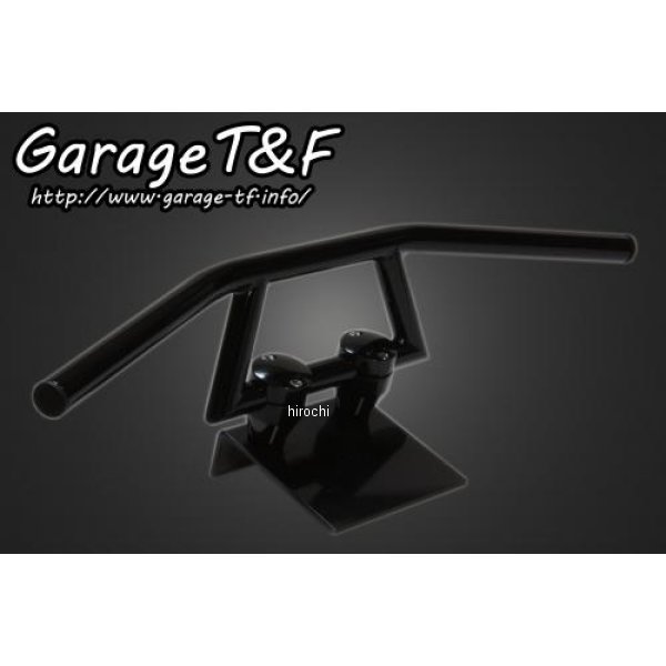 ガレージT＆F アタッカーバーハンドル 4インチ高 ブラック 25.4mm 1インチハンドル車両 505235 HD店