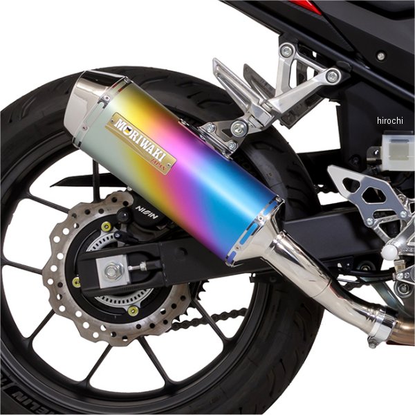 【メーカー在庫あり】 モリワキ スリップオンマフラー MX 政府認証 19年以降 CBR400R ANO 01810-6K1Z3-00 HD店
