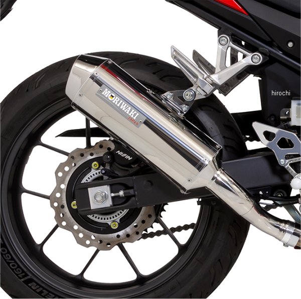 モリワキ スリップオンマフラー MX 政府認証 19年以降 CBR400R SUS 01810-6L1Z3-00 HD店