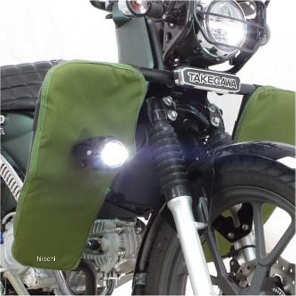 SP武川 LEDフォグランプキット カットライン/10W 2個 レッグバンパー用 クロスカブ50 05-08-0618 HD店