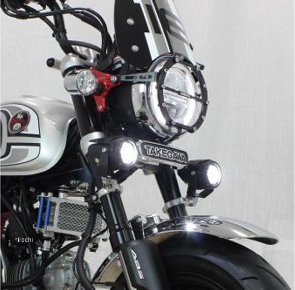 【メーカー在庫あり】 SP武川 LEDフォグランプキット カットライン/10W 2個 GROM、MSX125/SF、モンキー125 05-08-0619 HD店