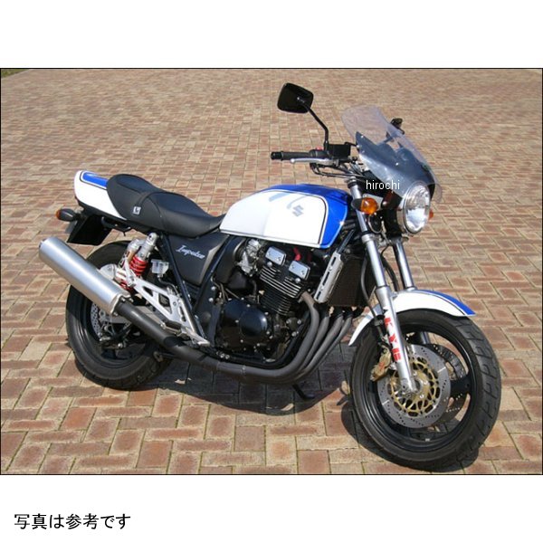 シックデザイン ガイラシールド Mサイズ クリアIMPULSE400エアプロテクションとスタイリングを高い次元で両立した角度調整機構付きスクリーン。トップブリッジ上の操作により、走行条件に合わせたスクリーン角度を無段階に調整可能。スクリーン本体は3mm厚ポリカーボネイト製(ハードコート仕様)。ライト左右のボルト8mm、ライト径は通常のφ180用。GS12B楽天 HD店