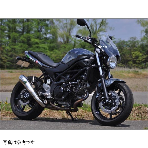シックデザイン ガイラシールド Lサイズ クリア 16年以降 SV650 GS49B HD店