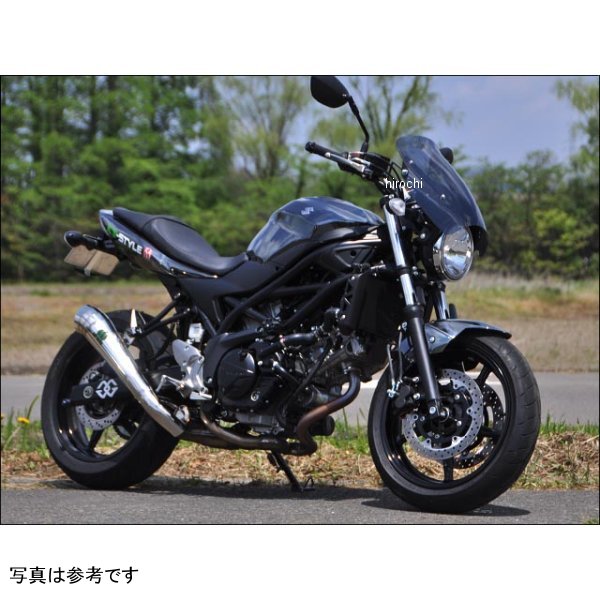 シックデザイン ガイラシールド Mサイズ スモーク 16年以降 SV650 GS49B HD店