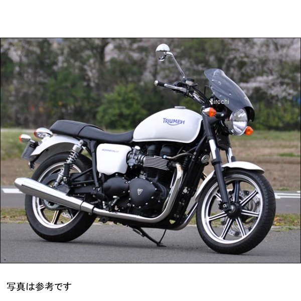 シックデザイン ガイラシールド Lサイズ スモーク 09年-15年 トライアンフ ボンネビル/SE GS62 HD店