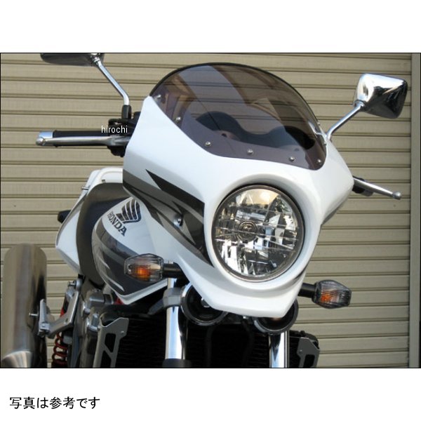 シックデザイン マスカロード クリア03年-17年 CB1300SFホンダ車特有のストリームラインを活かしたデザインで、柔らかな曲面で風を導くとともに、チンスポイラー等のシャープな造形で風圧に立ち向かう力強さ併せ持ったシルエット。造形バランスとエアロ効果を高い次元で両立し、車輌のもつ存在感と魅力を引き立てます。※付属のステーにて、ウインカー位置を移動しての装着となります。※未塗装品※メーカーオプションカラー変更可能。別途費用がかかる場合がございます。ご注文前にご希望をお問い合わせください。MQ44楽天 HD店