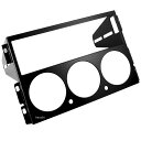 ジャスパフォーマンス Jass Performance オーディオメーターパネル 1DIN、Φ52mm用×3 NAロードスター 黒 2315 HD店