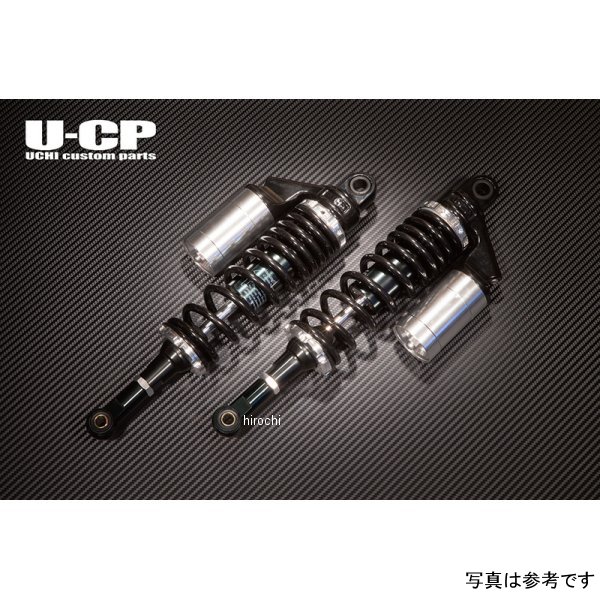 【メーカー在庫あり】 U-CP オリジナルサスペンション ゼファー400/ゼファーχ ブラック&シルバー UCSUT32BKSVKA41 HD店