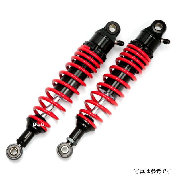 【メーカー在庫あり】 RFY ガス封入式リアサスペンション W650 ブラック&レッド SUG32BKRDKA13 HD店