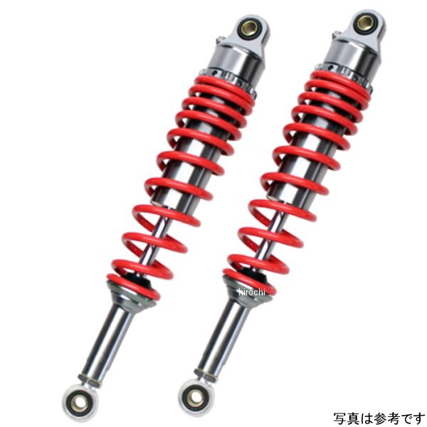 【メーカー在庫あり】 U-CP オリジナルサスペンション CT125/ハンターカブ JA55-1000001〜 チタン&レッド UCSUG37TIRDHO101C HD店