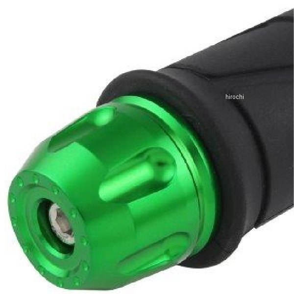 ポッシュ POSH リボルバーエンド カワサキ純正ハンドル M6タイプ ライムグリーン 032189-28 HD店