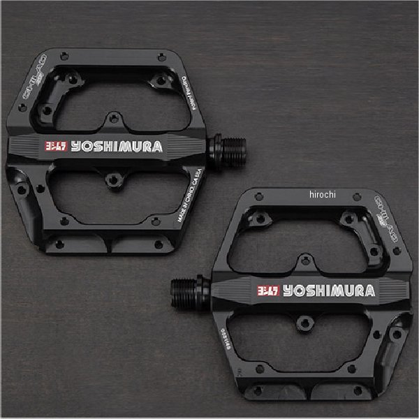 【メーカー在庫あり】 ヨシムラ USヨシムラ CHILAO SS ペダル スモール ブラック 1FP2BKXX3 HD店