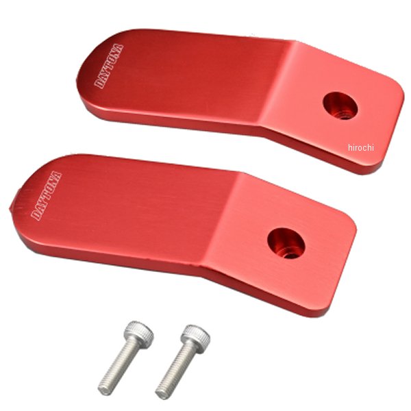 Engine Guards - 【メーカー在庫あり】 デイトナ オプションデザインパネル 2個 赤 48204 HD店