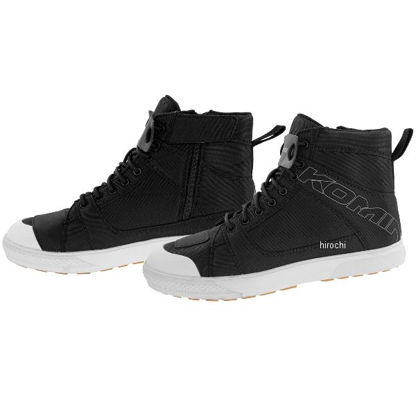 【メーカー在庫あり】 コミネ KOMINE WPライディングスニーカー 黒 25cm BK-101 HD店