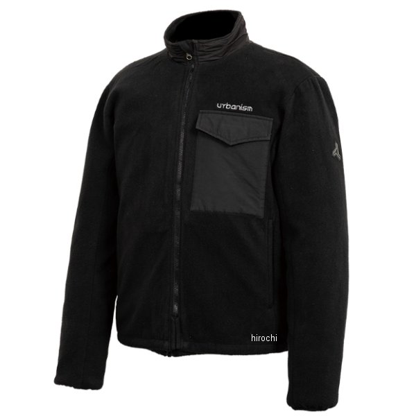 アーバニズム urbanism 2024年秋冬モデル 防風ライドフリースジャケット 黒 LBサイズ UNJ132 HD店