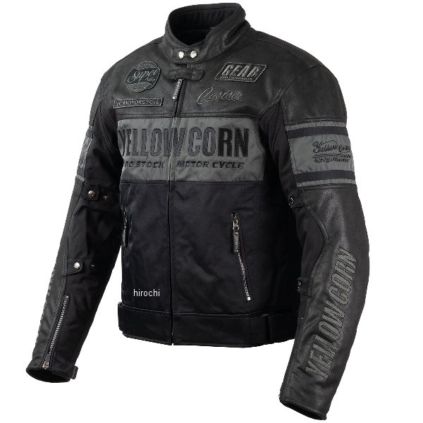 イエローコーン YeLLOW CORN 秋冬モデル ウィンタージャケット 黒/ガンメタル 3LWサイズ BB-4304 HD店(2)