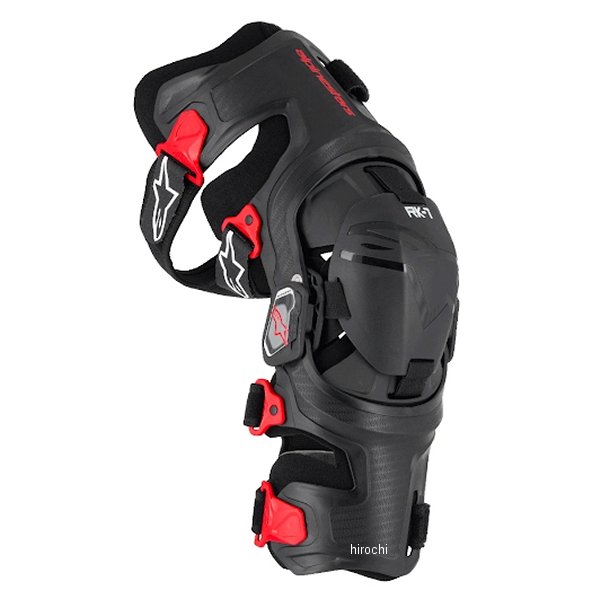 Protectors - 【メーカー在庫あり】 アルパインスターズ RK-7 プラズマニーブレイス 左右セット 黒/赤 Mサイズ D3236 HD店