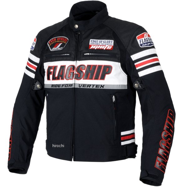 【メーカー在庫あり】 フラッグシップ FLAGSHIP 2024年秋冬モデル ブライトジャケット 黒 LLサイズ FJ-W217 HD店