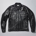 カドヤ KADOYA 2024年秋冬モデル レザージャケット LEATHER TRACKER JACKET 黒 3Lサイズ 1661 HD店
