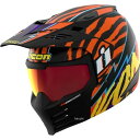 アイコン ICON 2024年モデル フルフェイスヘルメット ELSINORE RAD DAWN オレンジ XLサイズ 0104-3349 HD店(2)
