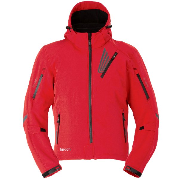 ホンダ純正 2024年秋冬モデル プロテクトソフトシェルパーカー 赤 Mサイズ 0SYEJ-63G-RM HD店