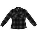 アイコン ICON 2024年秋冬モデル ジャケット FALLBLOCK CX FLANNEL 黒 レディース 3XLサイズ 2822-1675 HD店