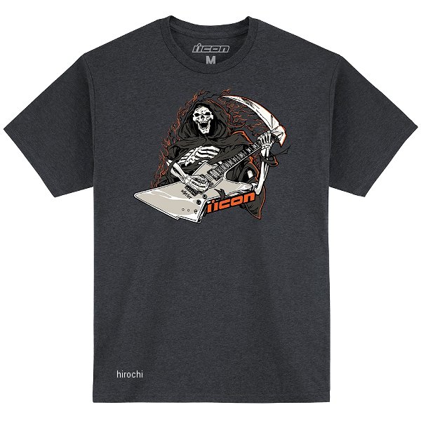 アイコン ICON Tシャツ GRIM SHREDDER Lサイズ 3030-24351 HD店