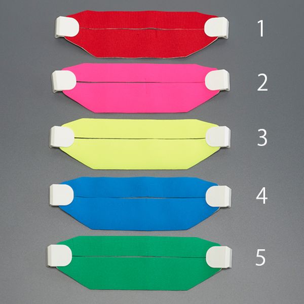 メーカー：ユニット（UNIT）型番：377-902サイズ：90×310mm材質：ネオプレンゴムカラー：蛍光ピンクヘルメットにワンタッチで取り付けられ、識別も簡単なヘルタイ（兼用タイプ）。ヘルメット周囲のふちの有無に関係なく、どちらのタイプで...