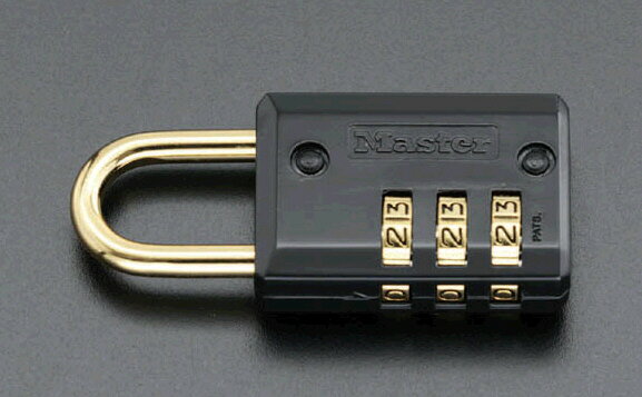 【メーカー在庫あり】 エスコ ESCO 20mm ダイアル錠 000012043950 JP