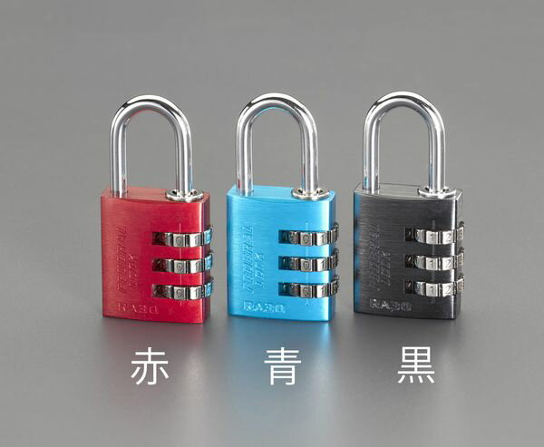 【メーカー在庫あり】 エスコ ESCO 40mm ダイアル錠(ブルー) EA983S-112 HD店