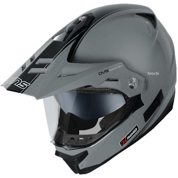 【メーカー在庫あり】 ウインズ WINS オフロードヘルメット X-ROAD 3 GT G50 グレー/黒 Mサイズ 4560385772184 HD店